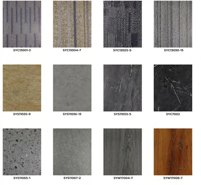 Wood Stlye Dry Back LVT Flooring Tiles