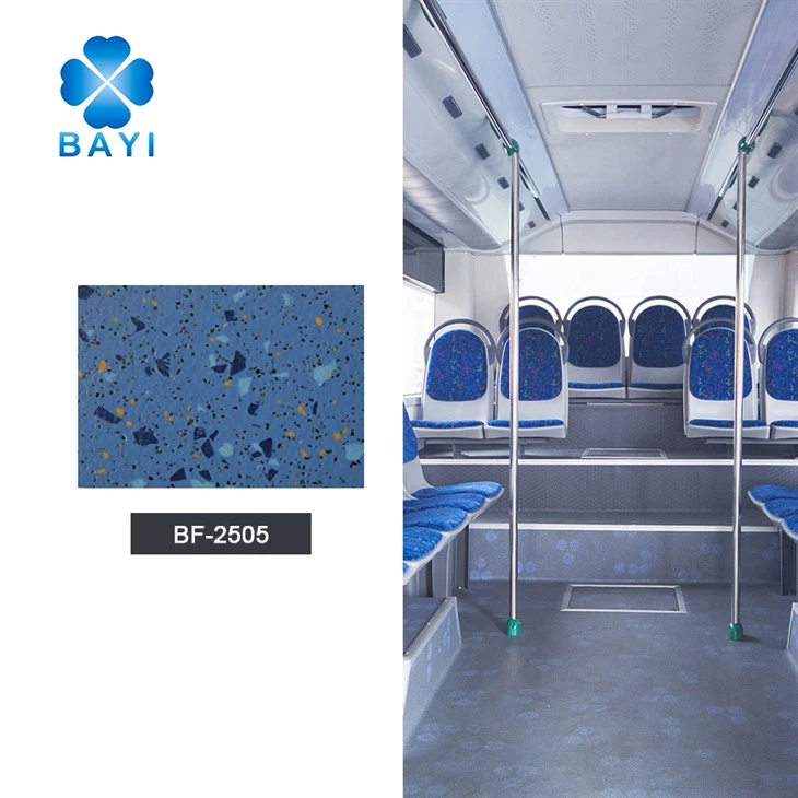 Bus Blue Safety Flooring